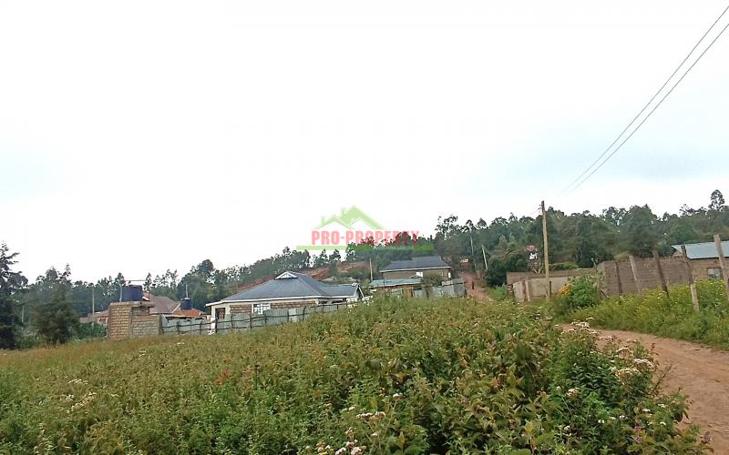 Quarter Acre Residential Plot For Sale In Kikuyu, Kamangu
