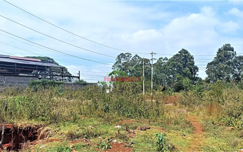 3.5 Acres Prime Commercial Land In Kikuyu Town