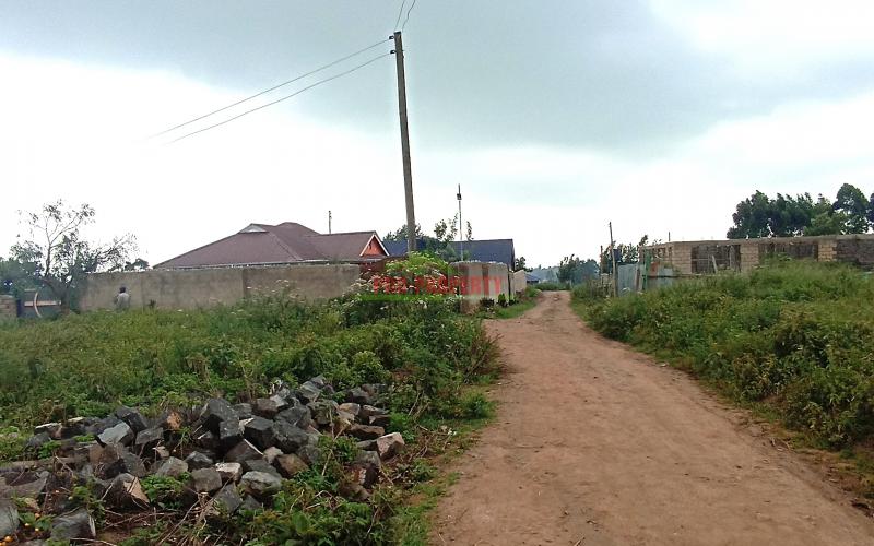 Quarter Acre Residential Plot For Sale In Kikuyu, Kamangu