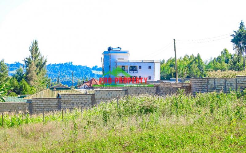 Prime residential 50 by 100fts plots for sale along Ondiri, kikuyu.