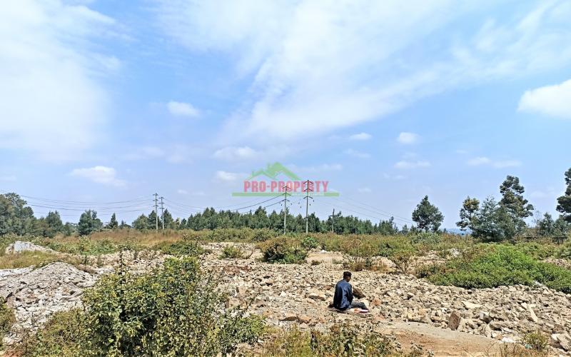 3.5 Acres Prime Commercial Land In Kikuyu Town