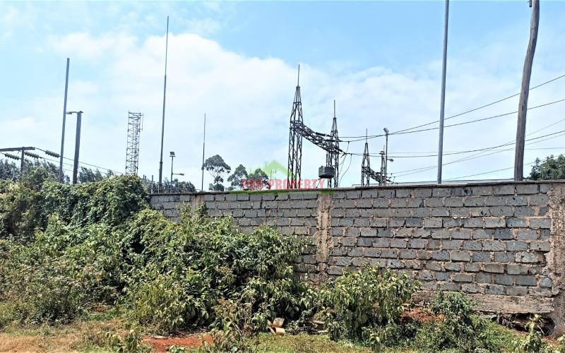 3.5 Acres Prime Commercial Land In Kikuyu Town