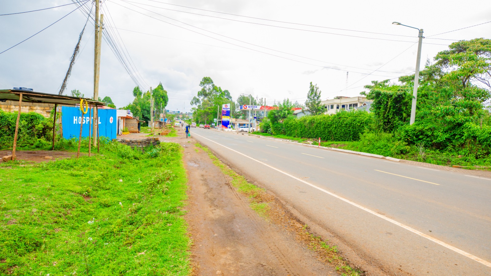 Prime Plot Fronting The Tarmac For Lease In Kikuyu, Kamangu.