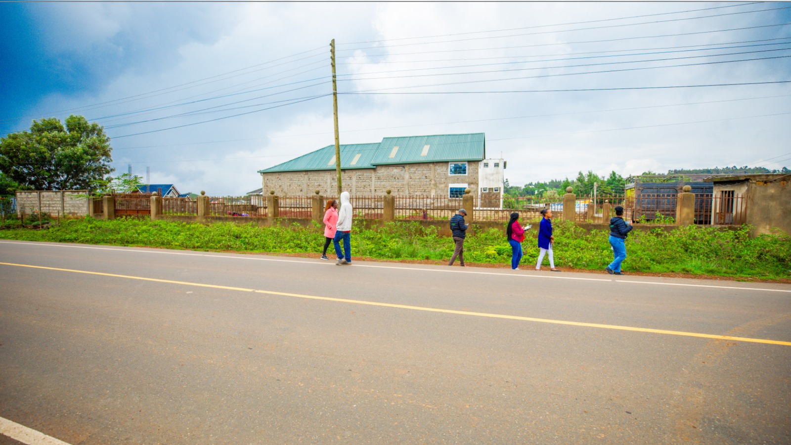 Prime Plot Fronting The Tarmac For Lease In Kikuyu, Kamangu.