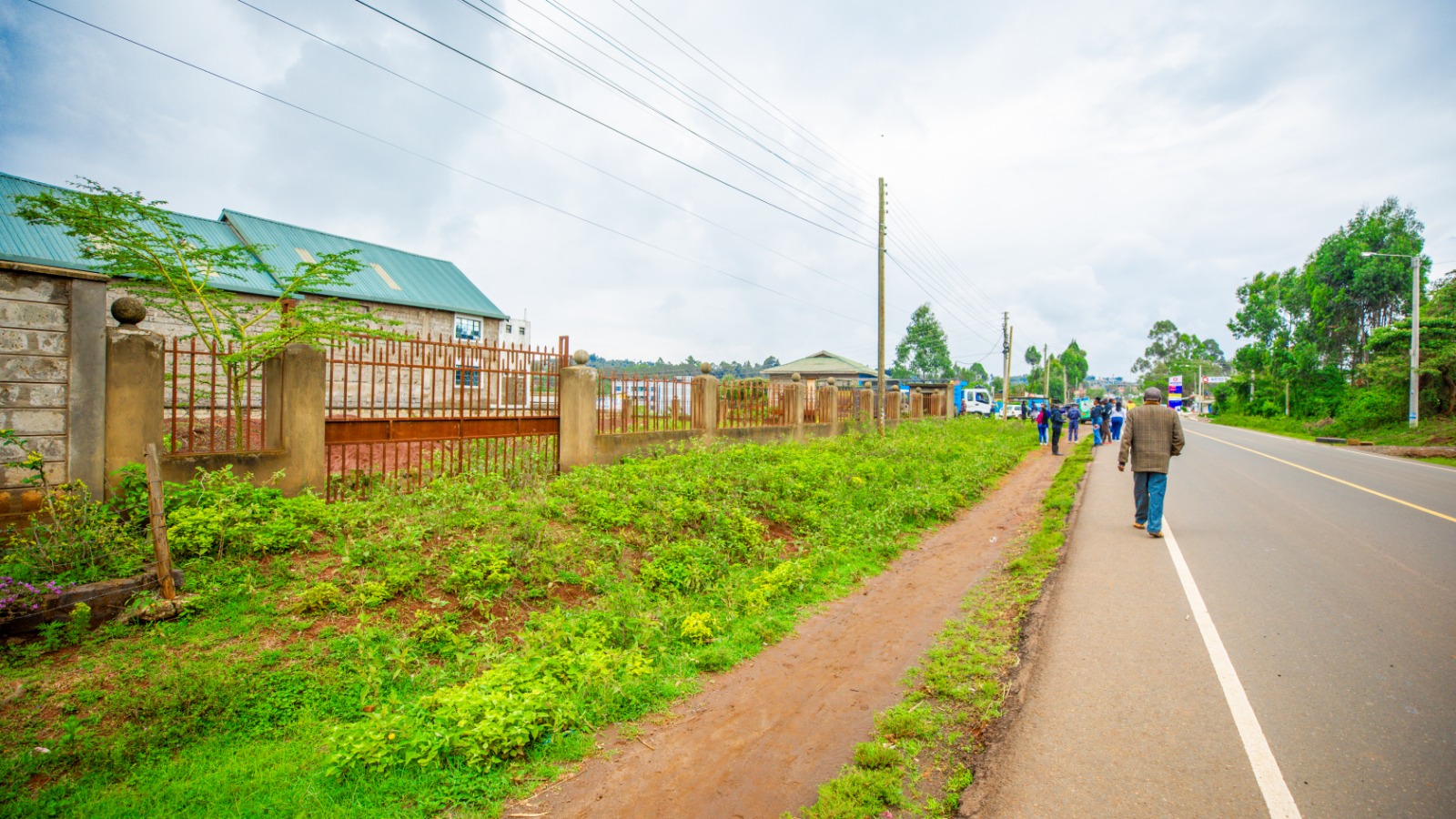 Prime Plot Fronting The Tarmac For Lease In Kikuyu, Kamangu.