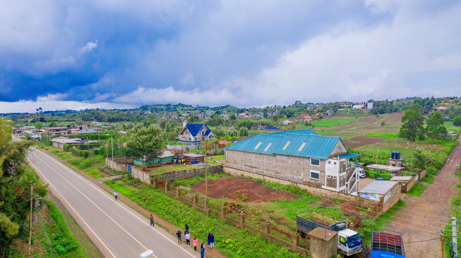 Prime Plot Fronting The Tarmac For Lease In Kikuyu, Kamangu.