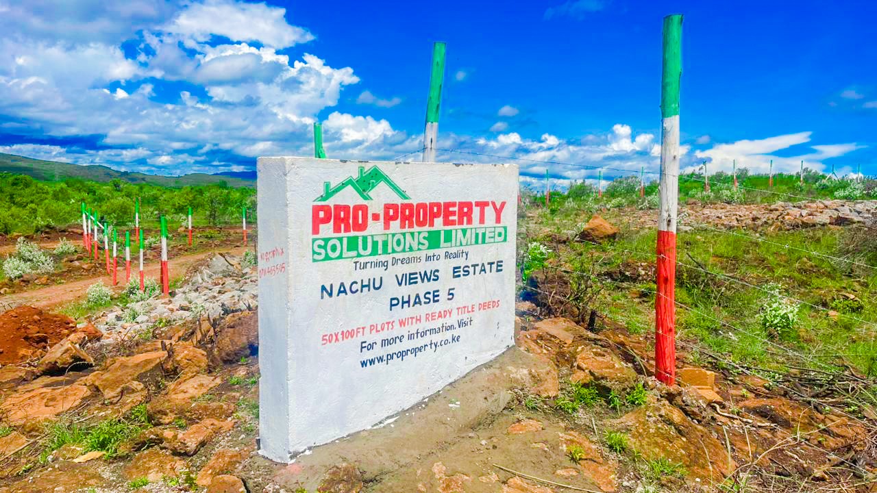 Affordable Plots For Sale In Kikuyu, Nachu (mikuyuini)
