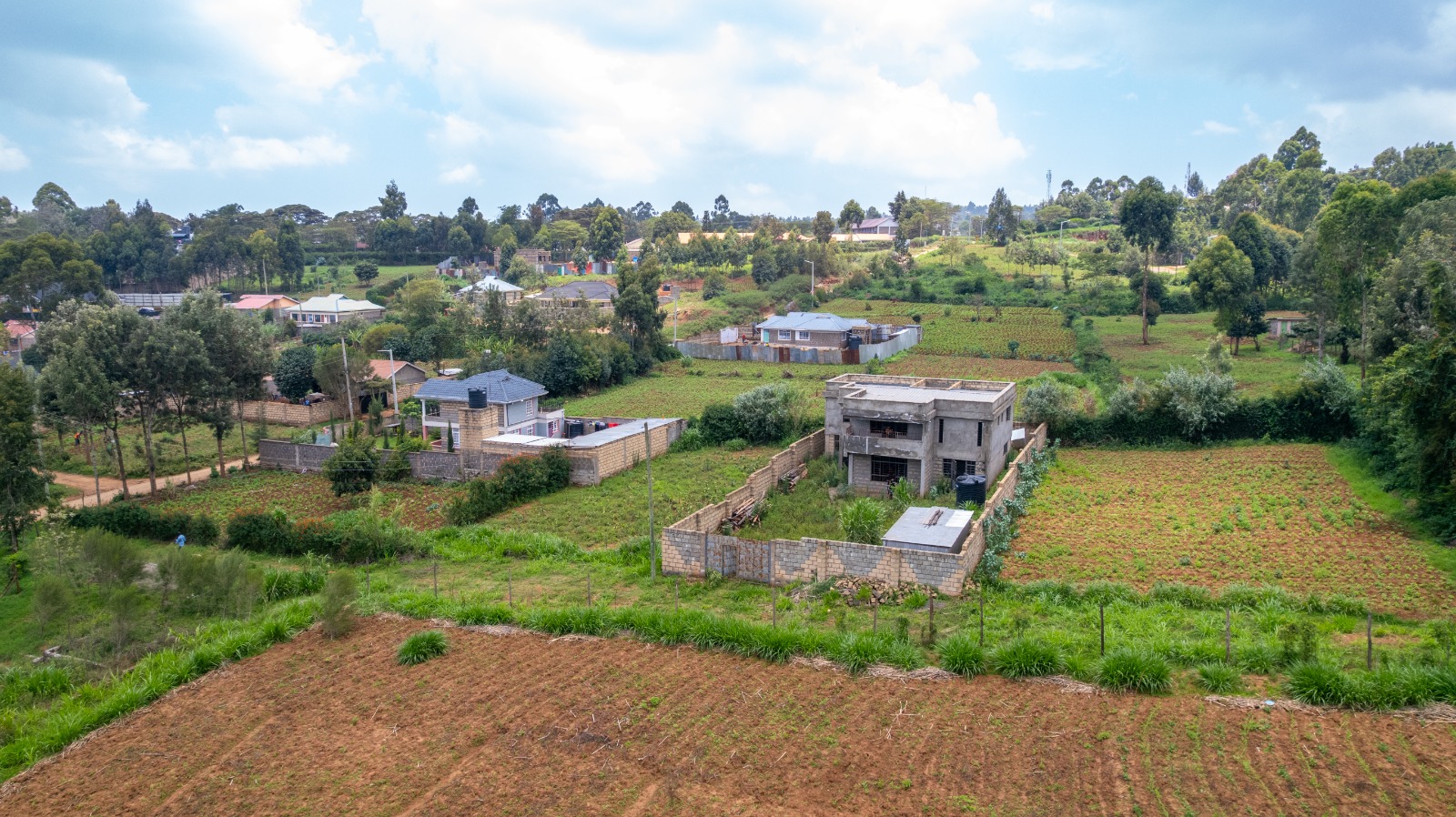Modern 4-Bedroom Maisonette for Sale in Kikuyu, Kamangu (70% Complete)