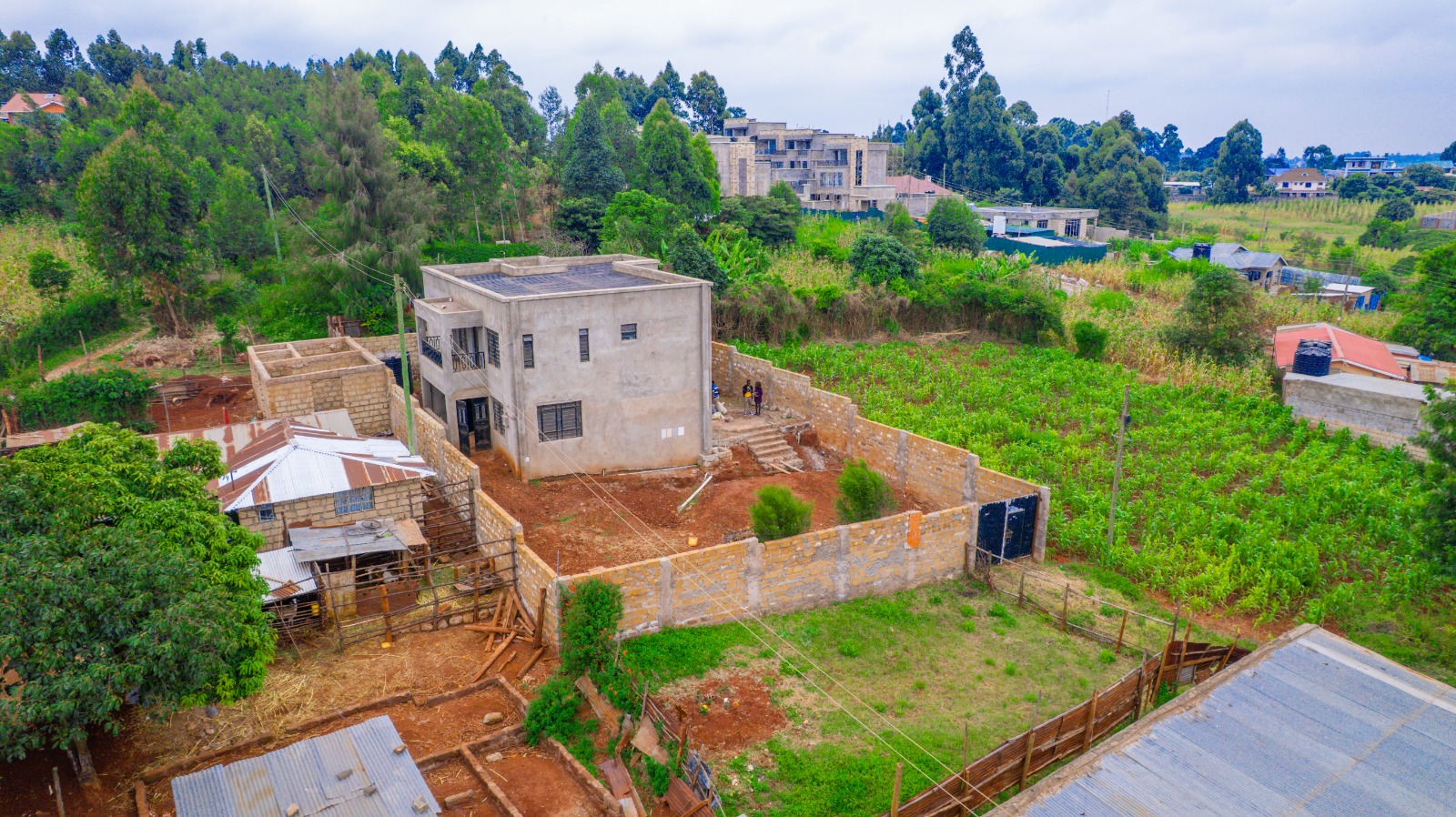 5-bedroom Maisonette With Family And Study Room For Sale In Kikuyu, Gikambura – 90% Complete