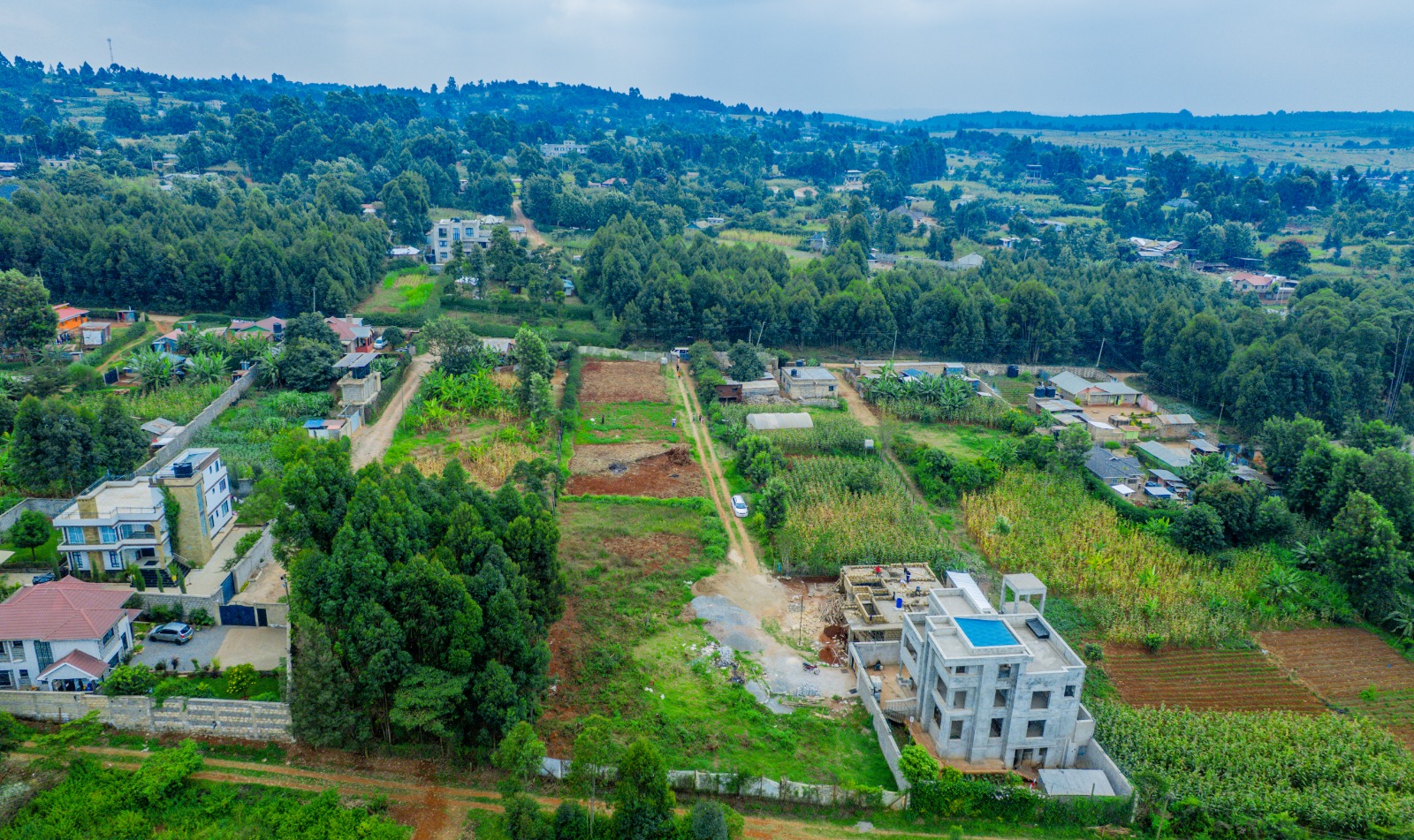 Prime Residential Plot For Sale In  A Gated Community Concept In Kikuyu,migumini