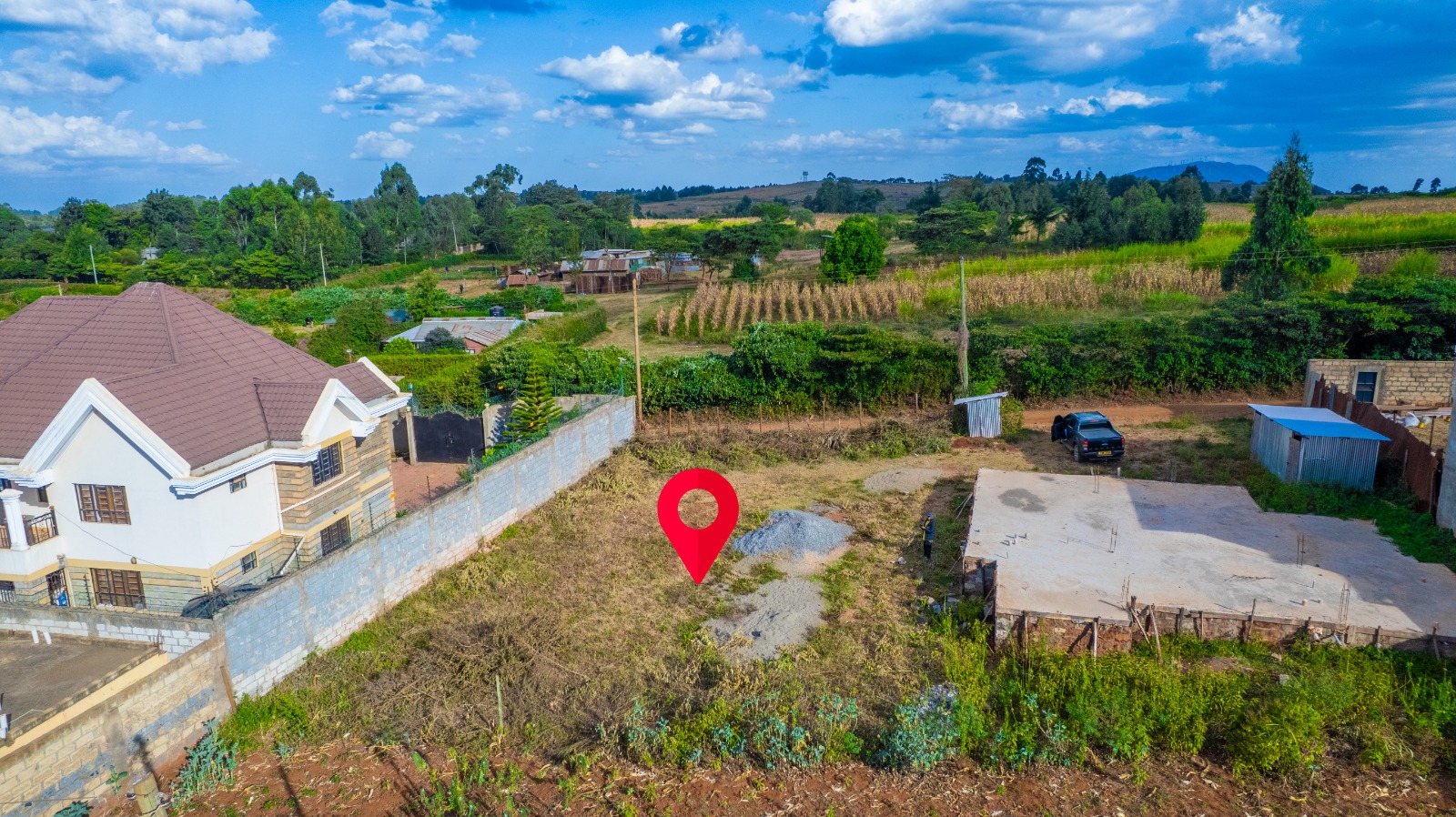 Strategically Located Residential Plot for Sale in Kikuyu, Gikambura (Nairobi-ndogo)