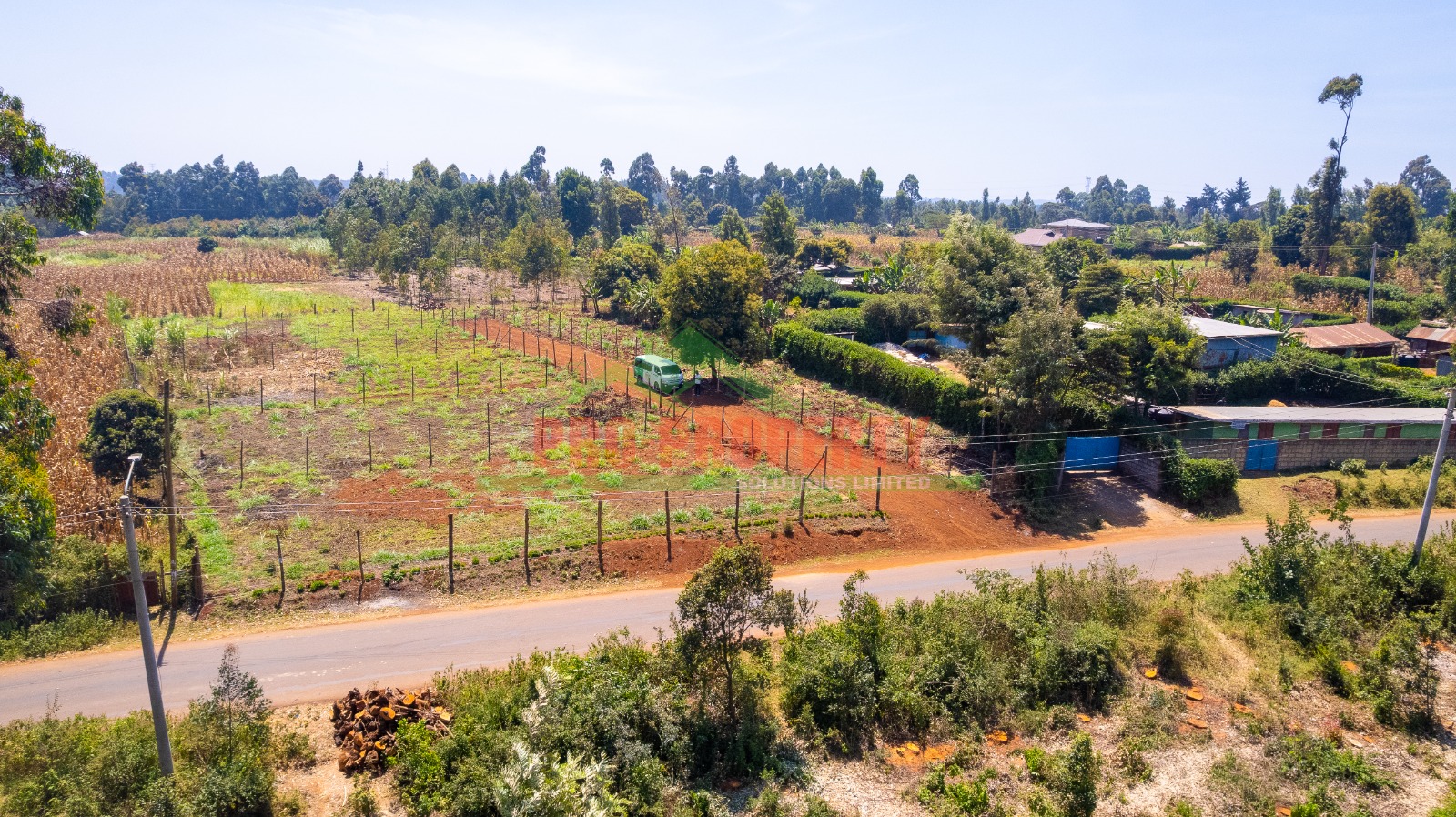 Prime Residential Plots Fronting Tarmac for Sale in Kikuyu, Kerwa