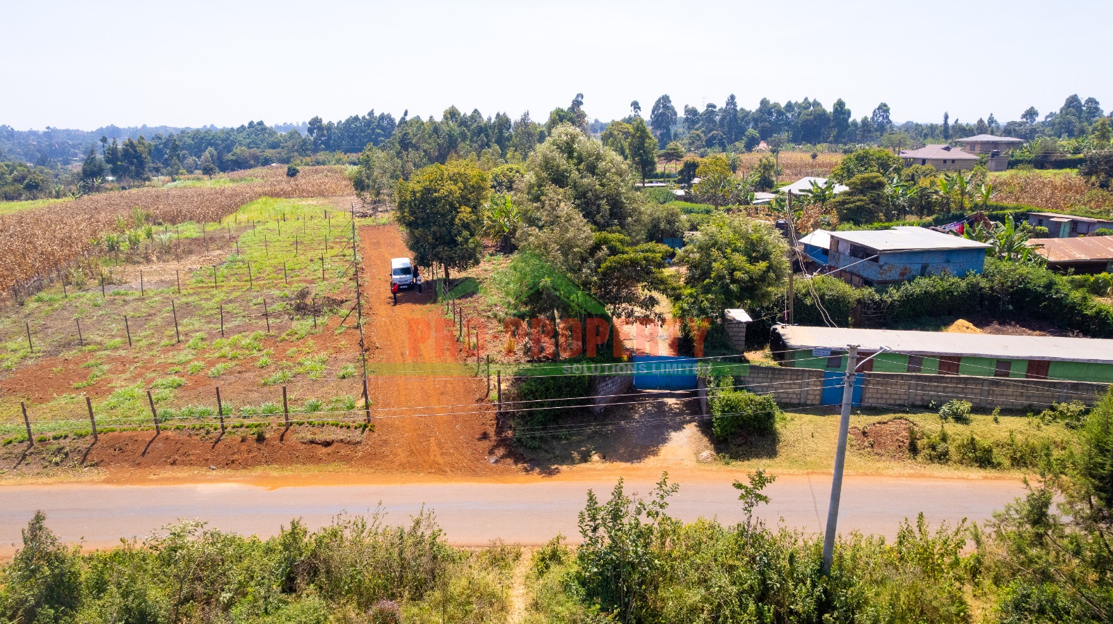 Prime Residential Plots Fronting Tarmac For Sale In Kikuyu, Kerwa