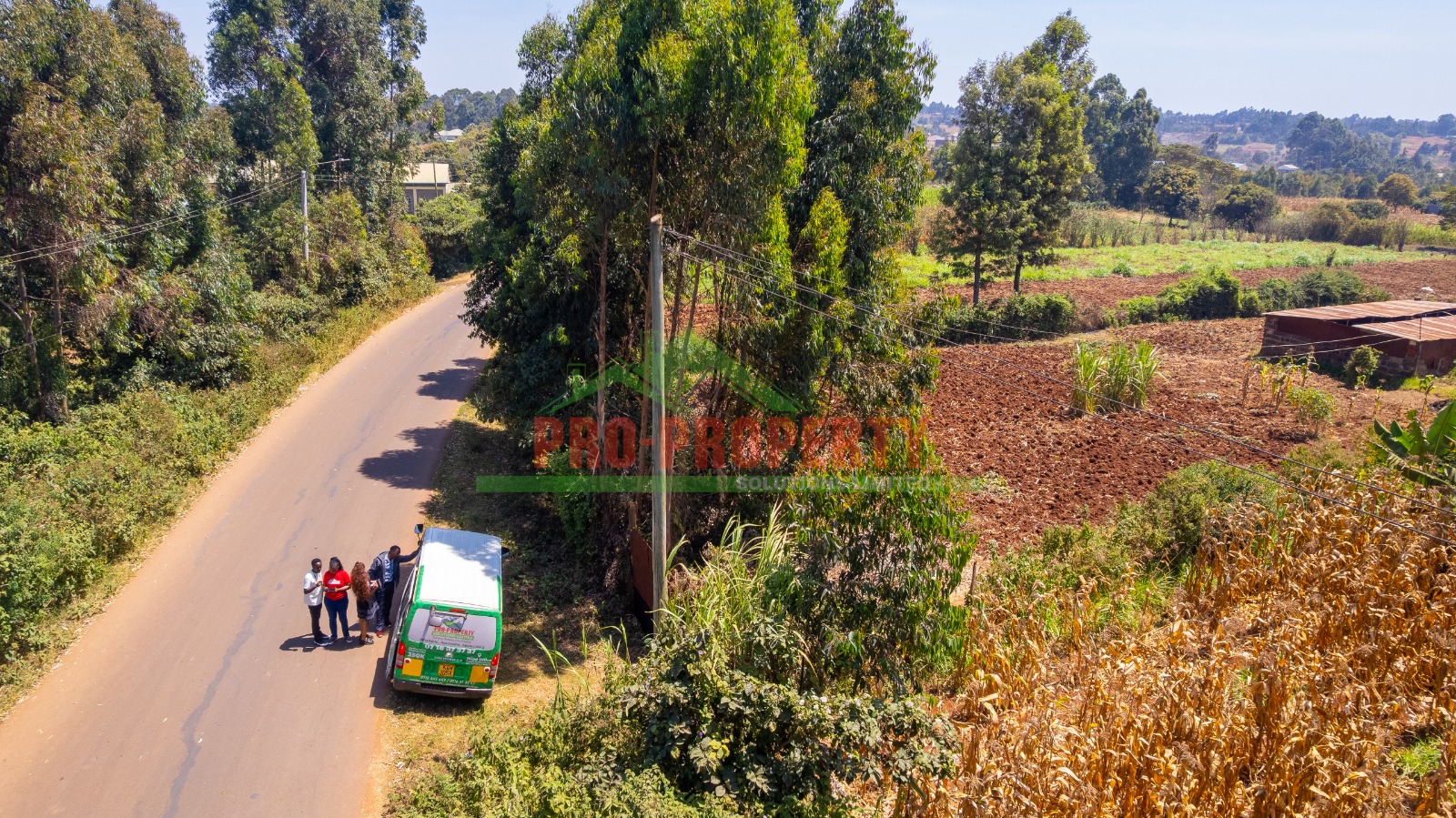 Prime Residential Plots Fronting Tarmac For Sale In Kikuyu, Kerwa