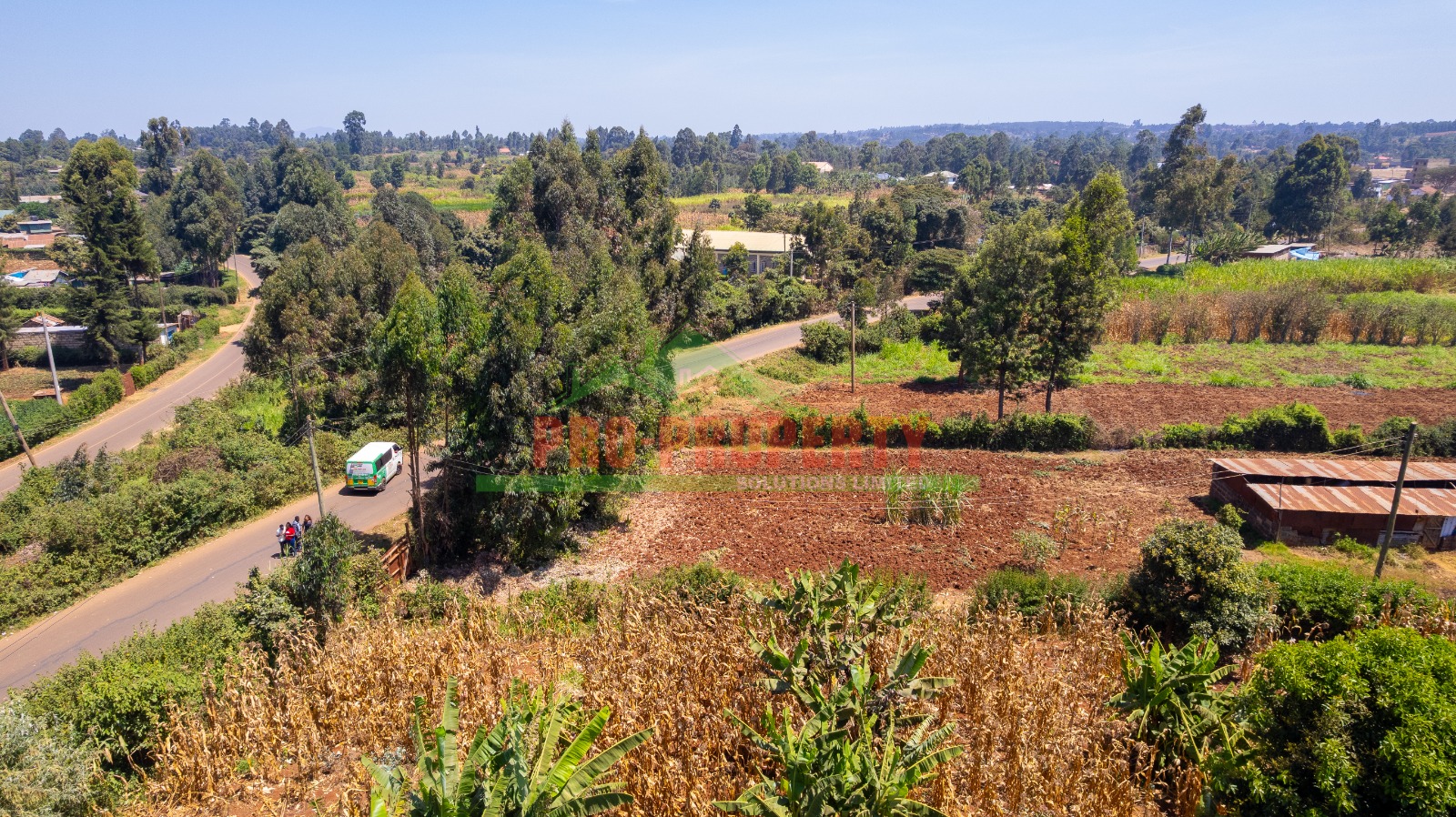 Prime Residential Plots Fronting Tarmac For Sale In Kikuyu, Kerwa
